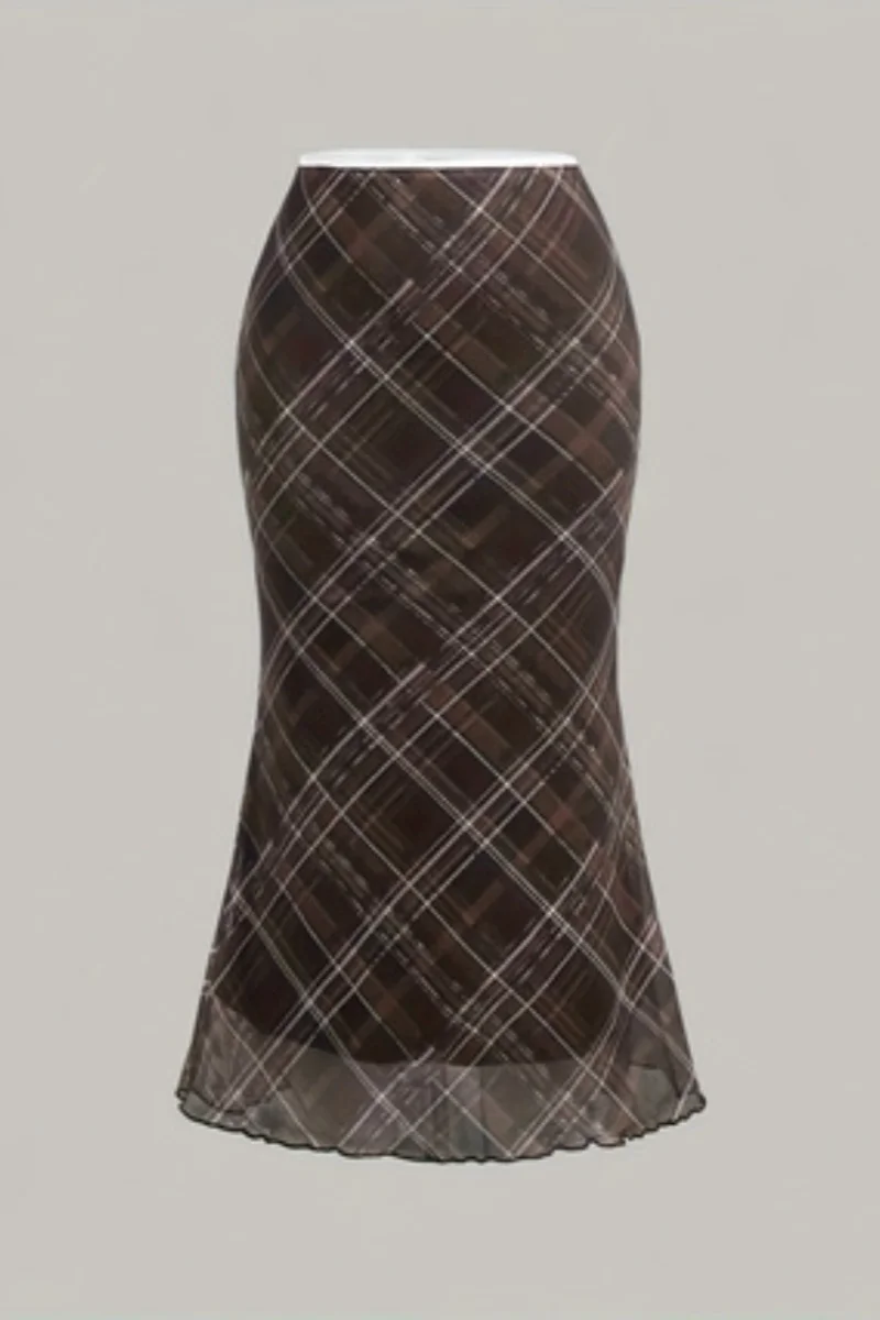 Modieuze en elegante rechte damesrok