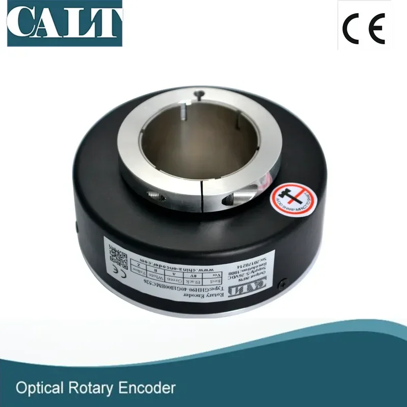 CALT GHH90 30mm Through hole Hollow Shaft Encoder push pull anti-interference Elevator Encoder