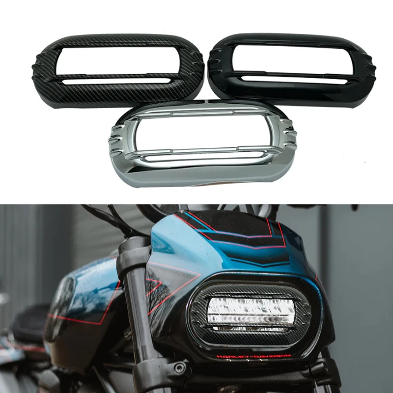 Fit Für Sportster S 1250 RH 1250 RH 1250 2021 2022 2023 Motorrad Scheinwerfer Schutz Grille Schutz Abdeckung Kopf Licht Abdeckung