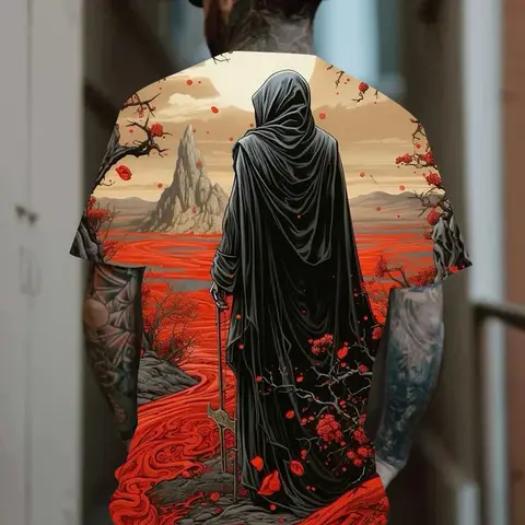 10 best sales डरावनी शर्ट - №10