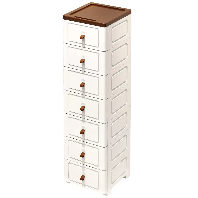 

20/25/30 wide crack storage rack toilet storage cabinet floor refrigerator kitchen household finishing cabinet