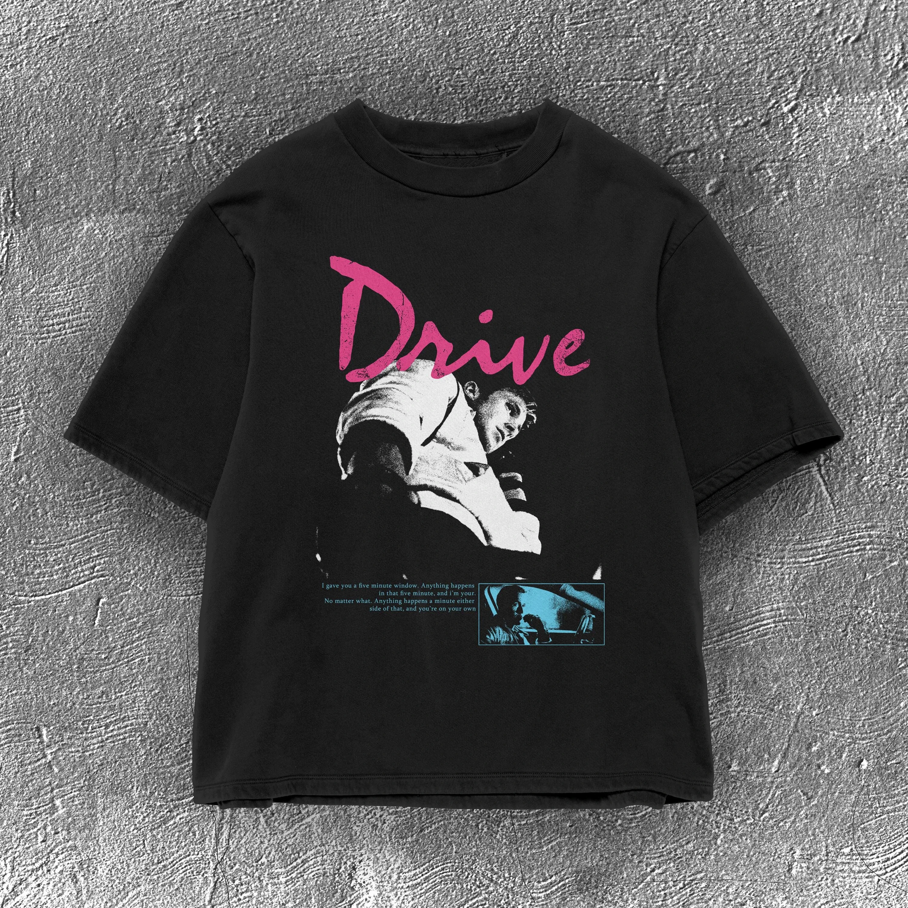 Vintage Drive T-Shirt | Ryan Gosling Graphic Shirt | 2000s Film Mxxn Snow