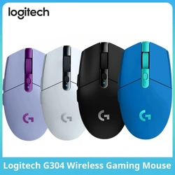 Logitech - Gaming wireless mouse G304 Lightspeed, 12000 dpi, laptop accessory, no controller