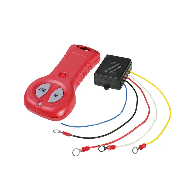 A03Z-Winch Remote Receiver 12V 24V Wireless Control Set For Electric Winch Remote Control Kit For Jeep Off-Road ATV Truck