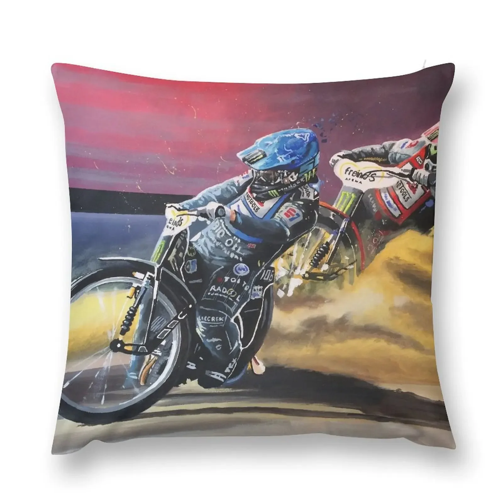 Speedway Tai Woffinden Throw Pillow luxury home accessories Decorative pillowcase Pillow Cover pillow