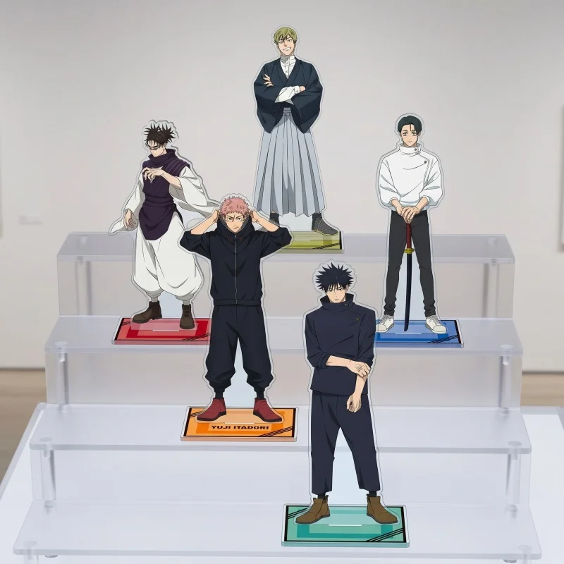 Jujutsu Kaisen Yuta Okkotsu Choso Naoya Yuji Itadori Gojo Satoru Megumi Fushiguro 15cm Acrylic Stand Casual Board Keychain