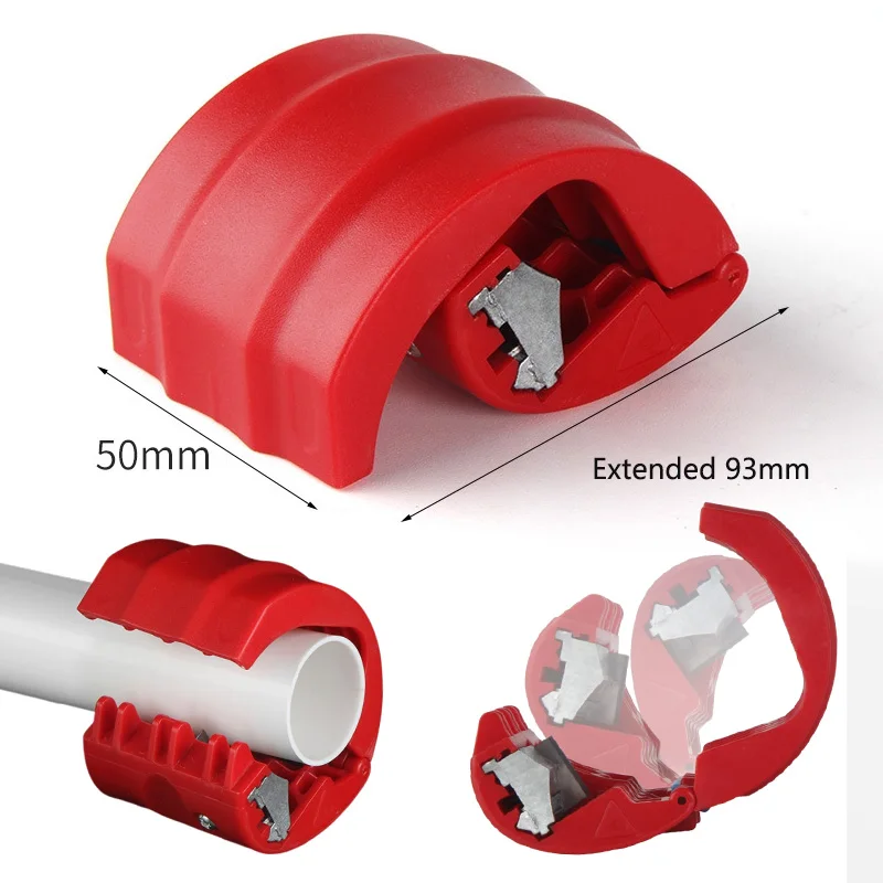 Hydraulic Key Professional Tool PVC Pipe Cutter Plastic Cutter Tool Install Faucet Cutter for plastic pipes and sealing sleeves
