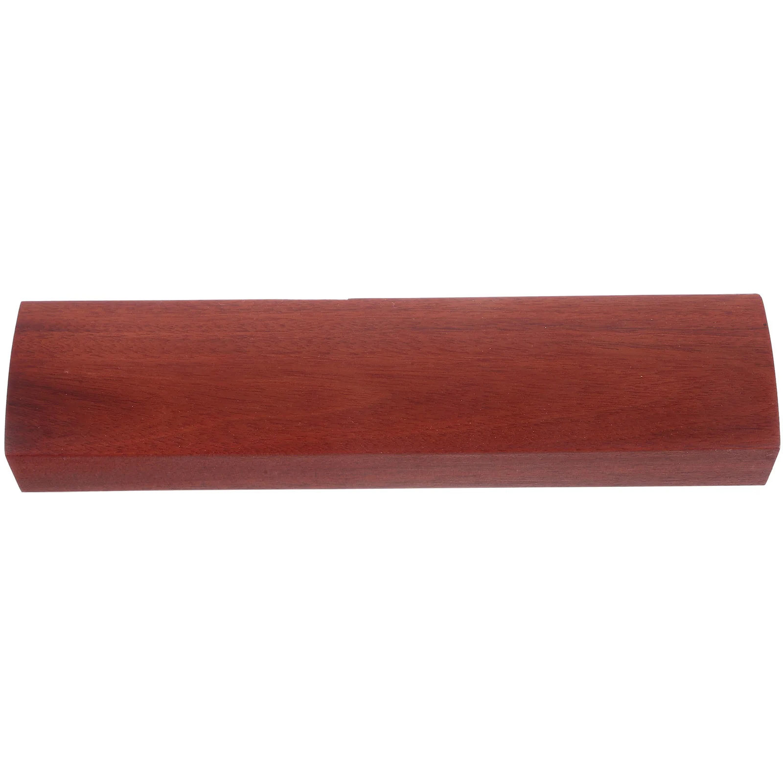 

Red Sandalwood Paperweight Rectangular Wood Block For Calligraphy Practice Painting Writing Desk Tool Wooden Paper Weights