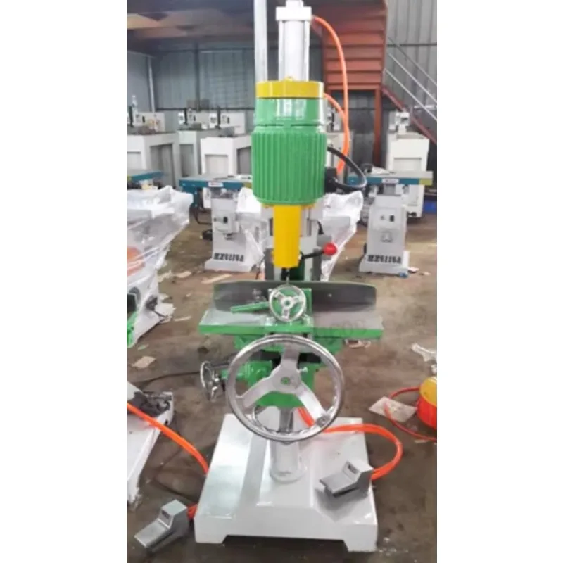 High Efficiency and Low Price Small Wood Drilling and Tenoning Machine Wooden Tenon Machine