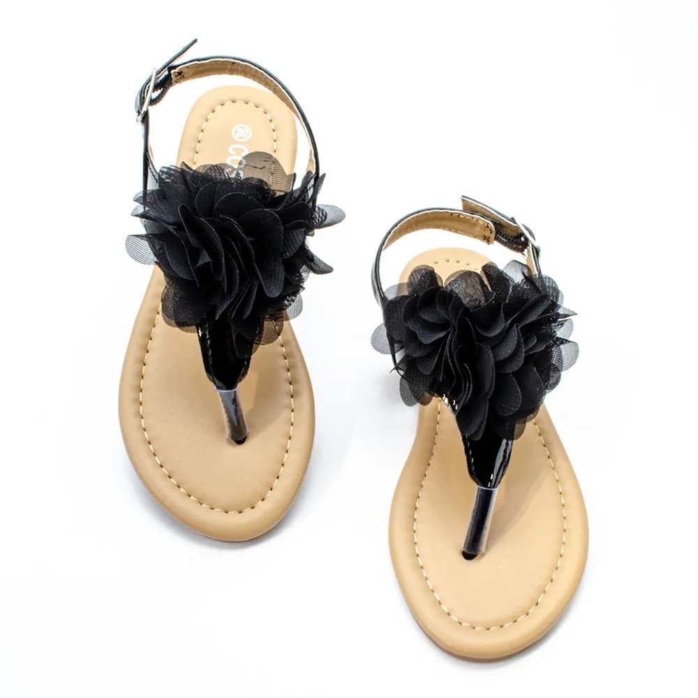 Girl Sandal 2023Summer New Fashion Clip Toe Girl Shoe Cool Princess Shoe Casual Versatile Child Sandal Beach Shoe Kid Shoe サンダル