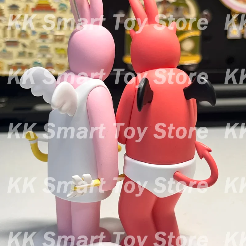 Op voorraad Plzdot Mijn vriend Konijn Roze konijn Mooie stemming Blind Box Tweede generatie Abstract Konijn Mystery Box Geschenken Speelgoed