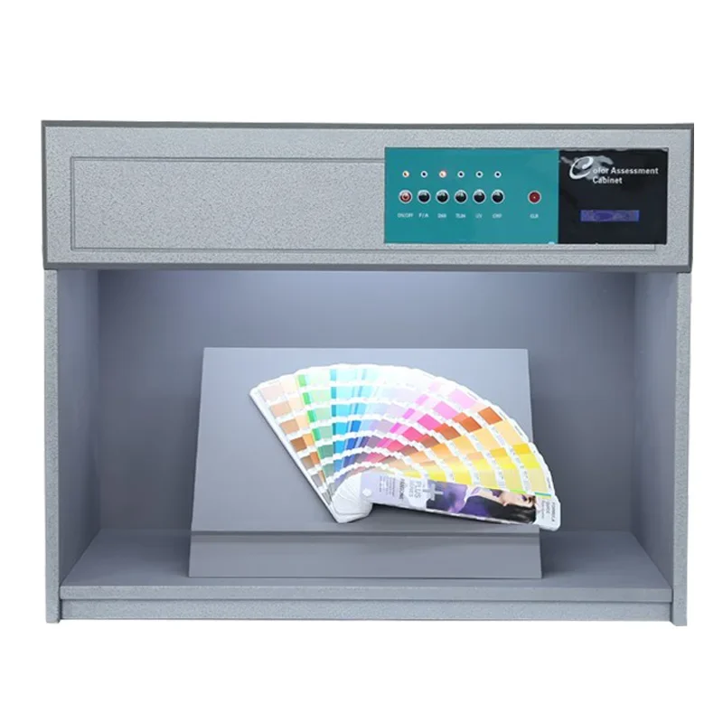 Standard Color Matching Light Box Six Light Source Box Fabric Textile Colorimetric Box D65 Printing and Dyeing