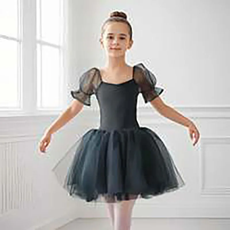 

New Professional Ballet Tutu Long Tulle Dress Girls White Swan Ballet Dress Performance Dance Ballerina Costume Kids For Girls