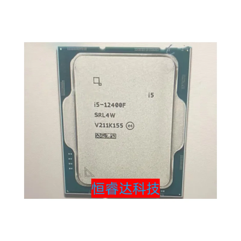 

Новый процессор Intel Core i5-12400F New i5 12400F 2,5 ГГц 6-ядерный 12-поточный процессор 10 нм L3 = 18M 65 Вт LGA 1700