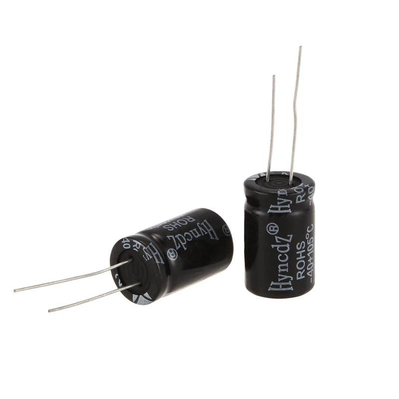 20 Pcs Radial Aluminum Electrolytic Capacitors 13Mm X 21 Mm  1000UF 35V & 2200UF 25V