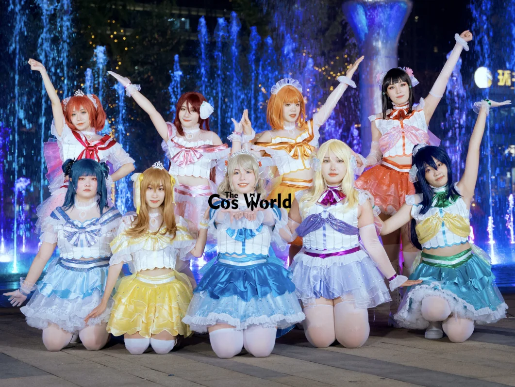 Love Live Sunshine Aqours Koini Naritai Aquarium Fishtail Takami Chika Kurosawa Dia Ruby Riko Anime Customize Cosplay Costume