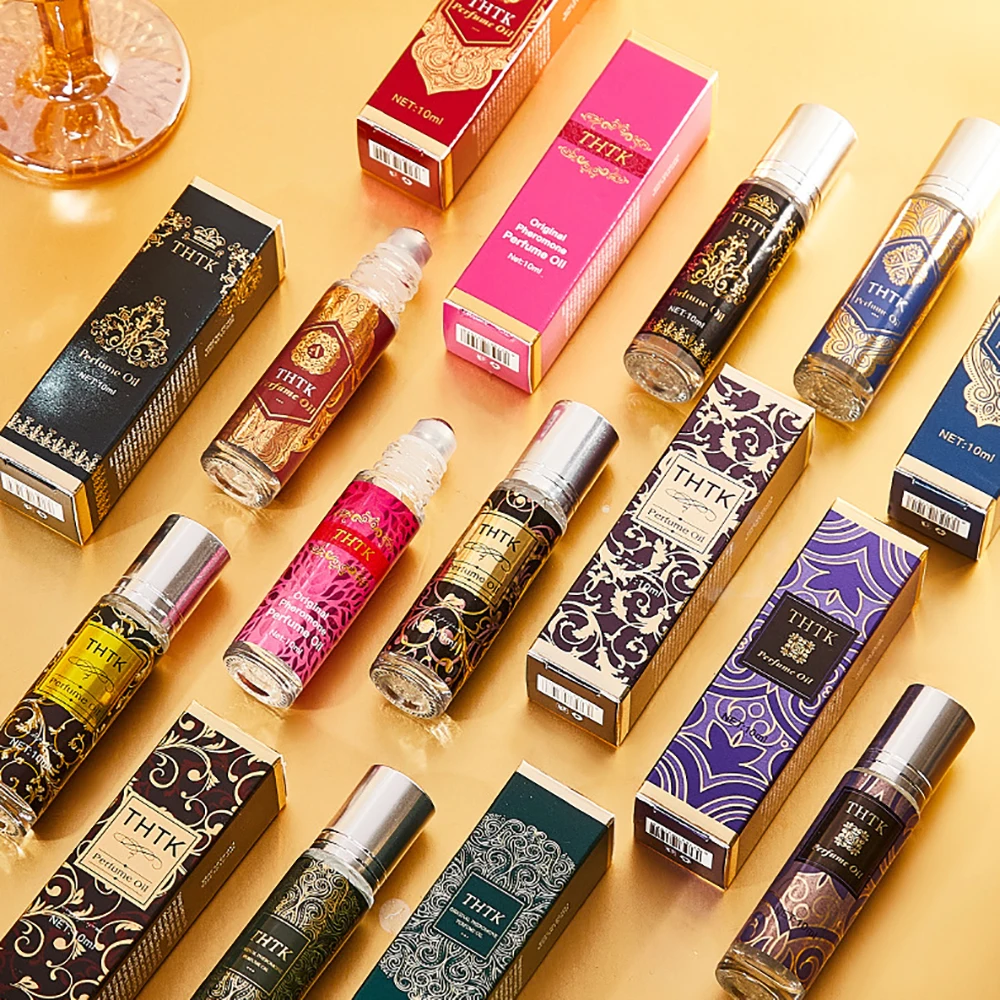 8-delig feromoon langdurig parfum voor heren en dames, frisse romantische geur, bloemengeur. Er is een zwakke rozengeur rond, Charmi