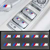 emblem Auto Decor Decals Car Window Wiper Stickers For BMW M M3 M4 M5 X1 X3 X5 X6 X7 F10 F20 F22 F30 G20 G30 Performance