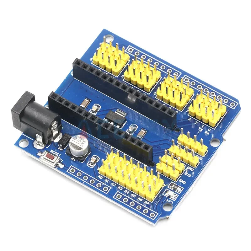 NANO I/O IO Expansion Sensor Shield Module For Arduino UNO R3 Nano V3.0 3.0 Controller Compatible Board I2C PWM Interface 3.3V