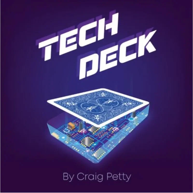 tech-deck-di-craig-petty-trucchi-di-magia-da-vicino-mazzo-di-carte-led-luminose-gimmick-magico-con-circuito-blu-luminoso-accessori-per-magia