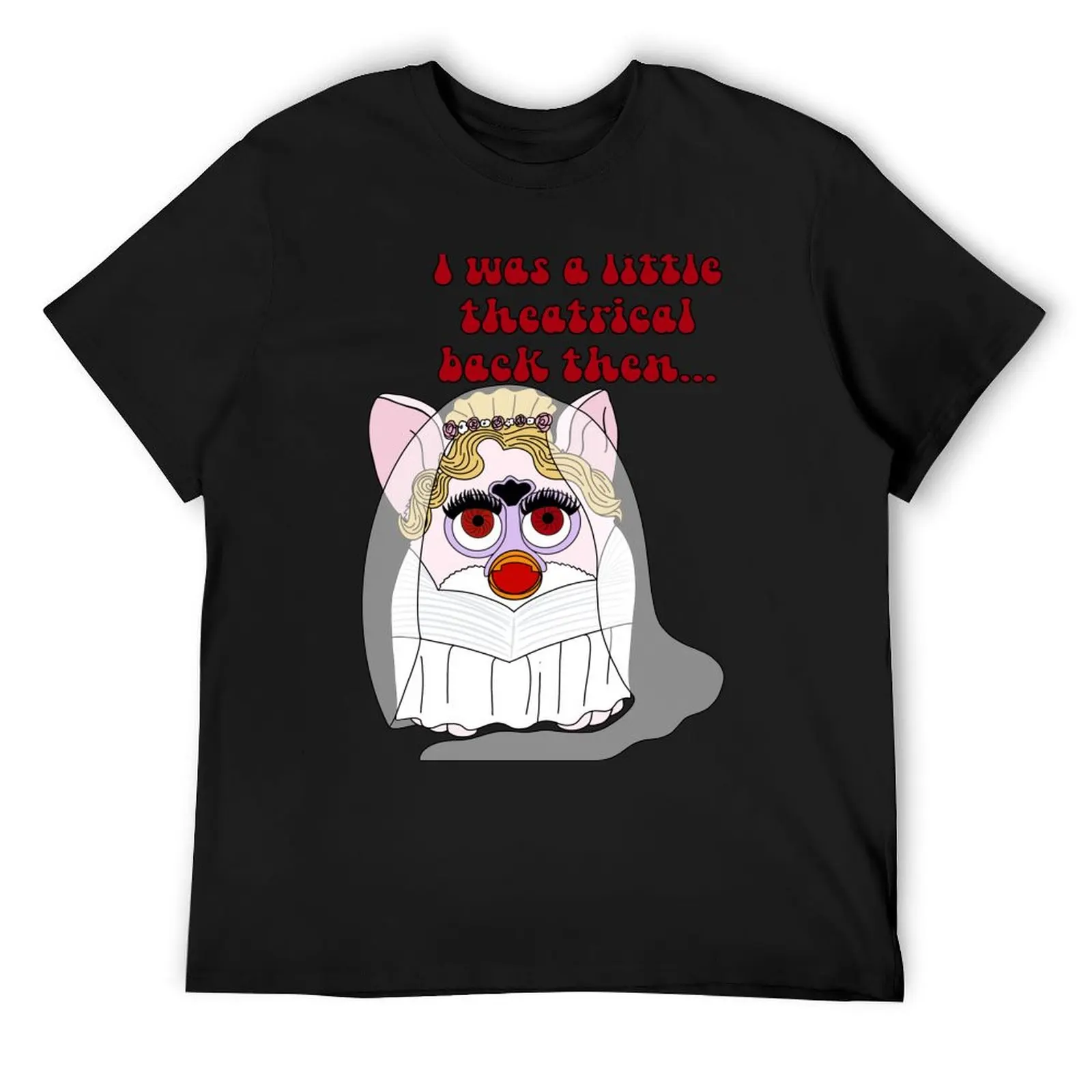 Rosalie Hale Twilight Furby (includes text) T-Shirt for a boy quick drying tops men clothings