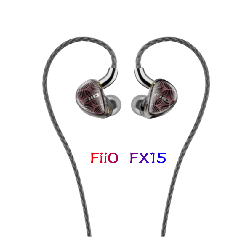 

FiiO FX15 1DD+1BA+4EST Hybrid Drivers Electrostatic In-Ear Earphone Hi-Res Audio Earbuds IEM MMCX Detachable Cable Wired Headset