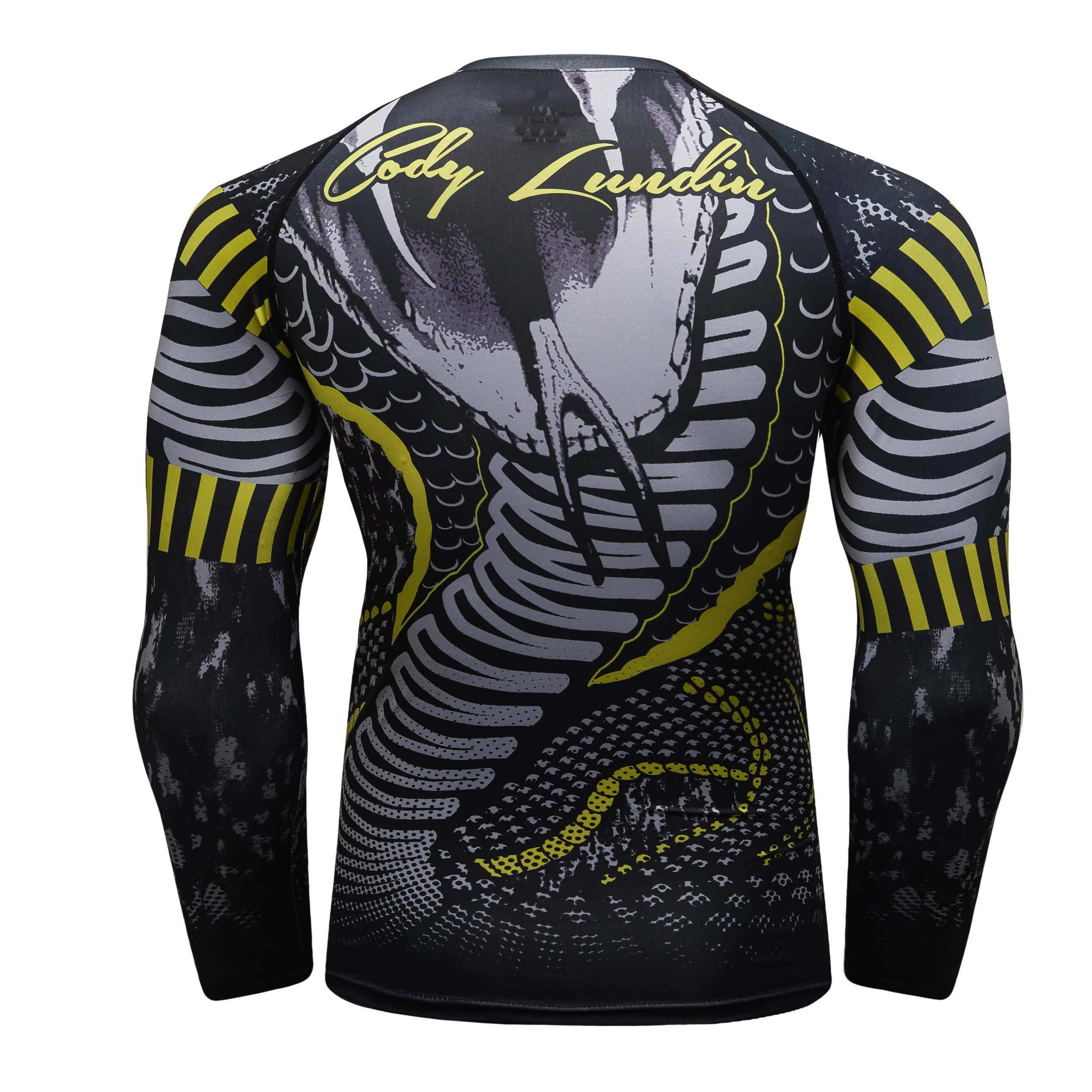 UV Sun Protection Sports Rash Guard With Snake Print Masculine jiu jitsu Bjj Rashguard No Gi MMA Clothes Compression Sweatshirts