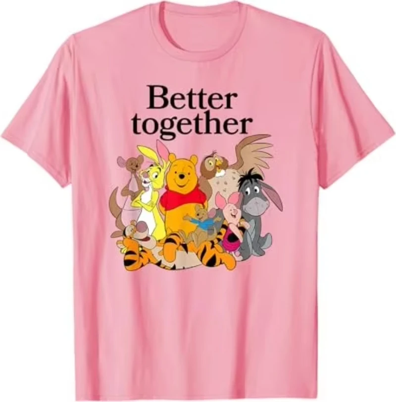 تي شيرت Vinnie Cartoon الجديد لصيف 2025 مطبوع عليه رسوم كرتونية تي شيرت فضفاض وعصري بأكمام قصيرة للرجال والنساء 09 #3