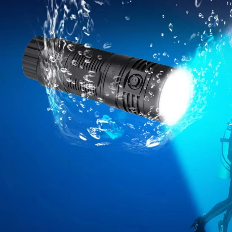 

Waterproof Diving UV Light Emitting Diode Video Light 70m Underwater Red Camera Photography Tricolor Filled Flashlight