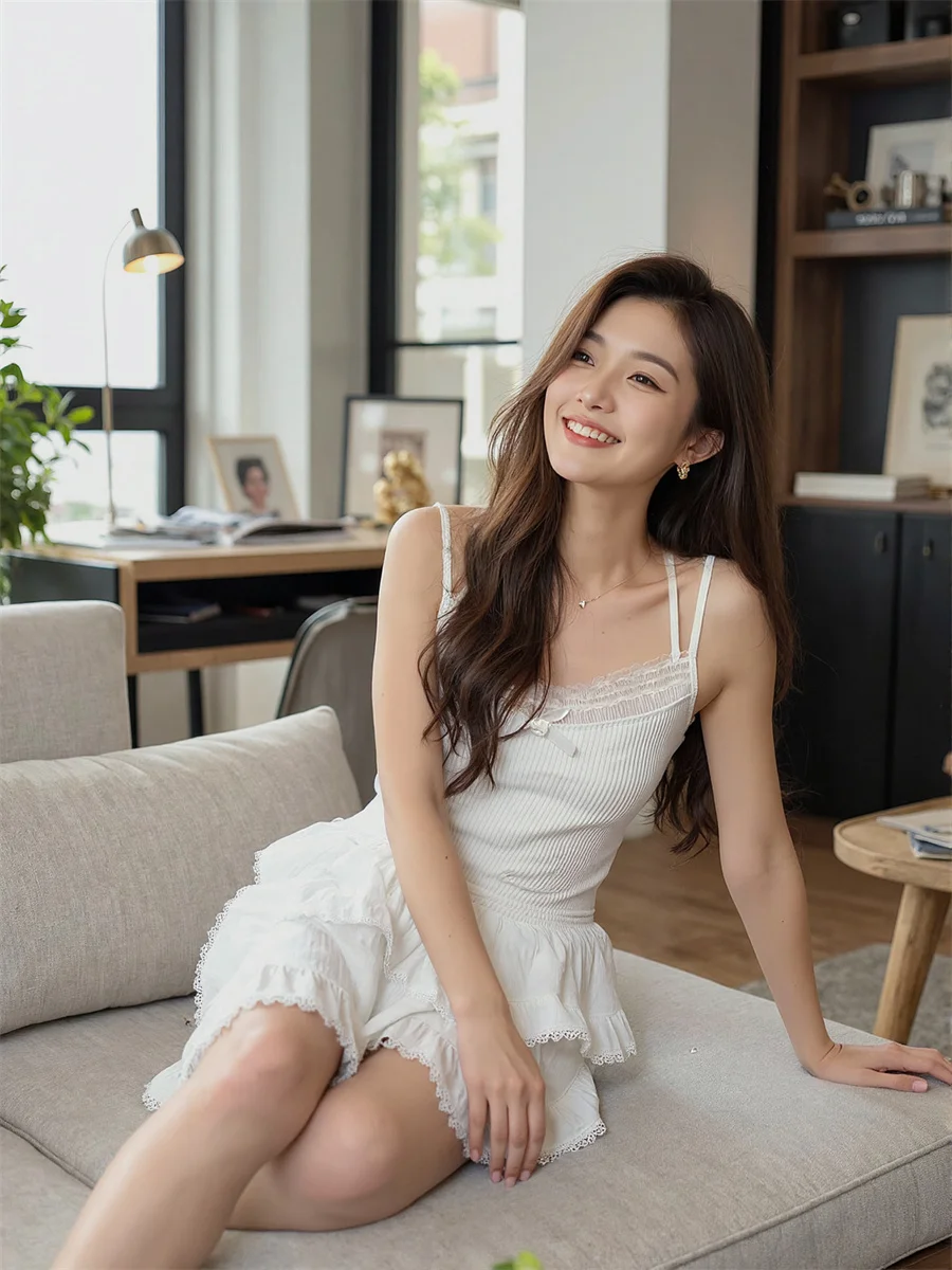 

Домашние майки с кружевом и бантом, женские повседневные вязаные лоскутные облегающие майки с рюшами Fairycore Kawaii Y2K, летние шикарные многослойные майки