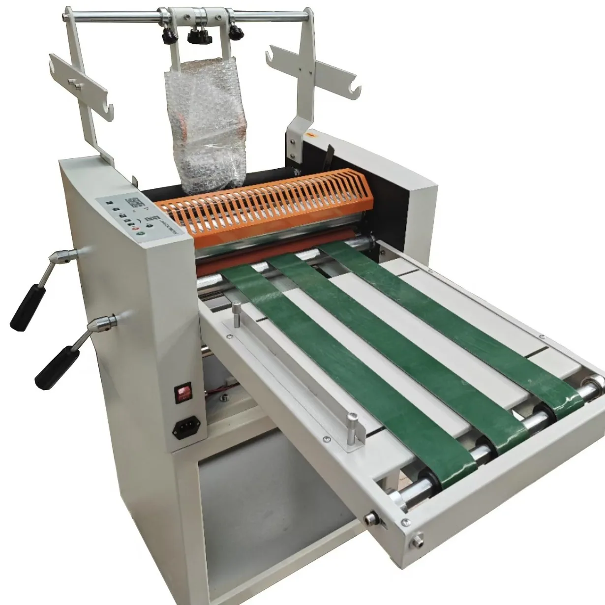 

X120 Multi-functional Large Steel Roller A3/A4 Single/Double-sided Cold & Hot Laminating Machine 320mm Width 7m/min Speed