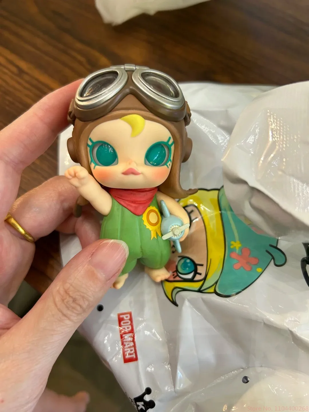 Genuine Pop Mart Molly My Huggable Discovery Series Blind Box Kawaii Anime Figure Collectible Desktop Decor Ornament - view 5