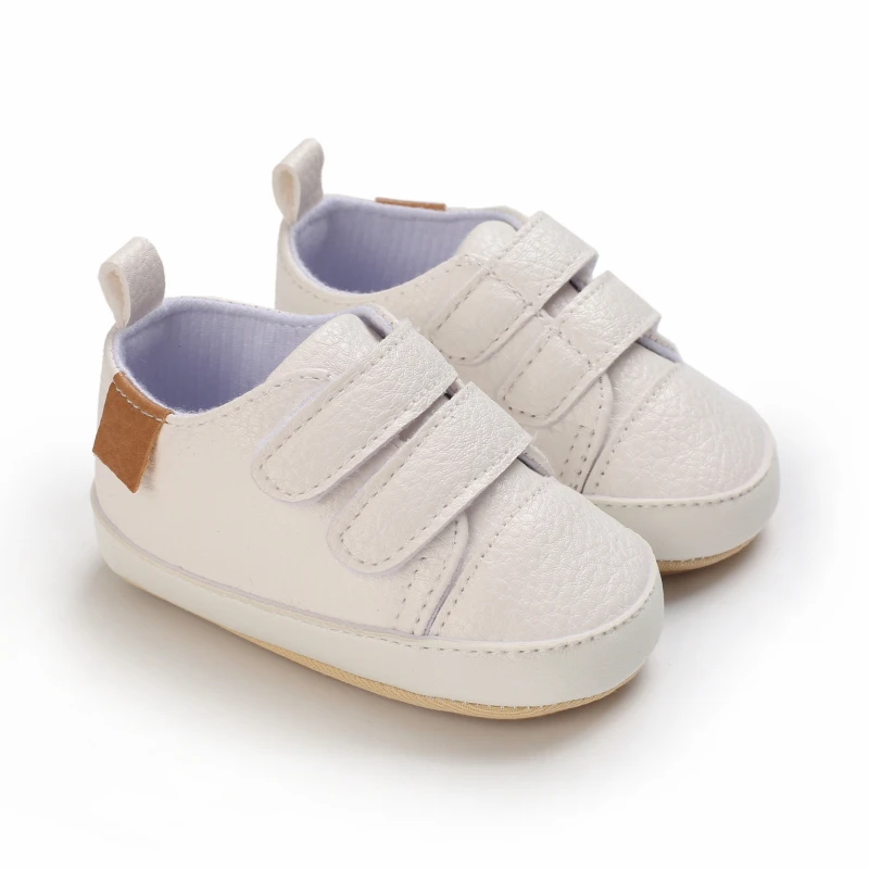 Newborn Baby Shoes Boys Girls Toddler Shoes Toddler Sneakers Rubber Non Slip Soft Sole Infant First Walkers 0-18 Months