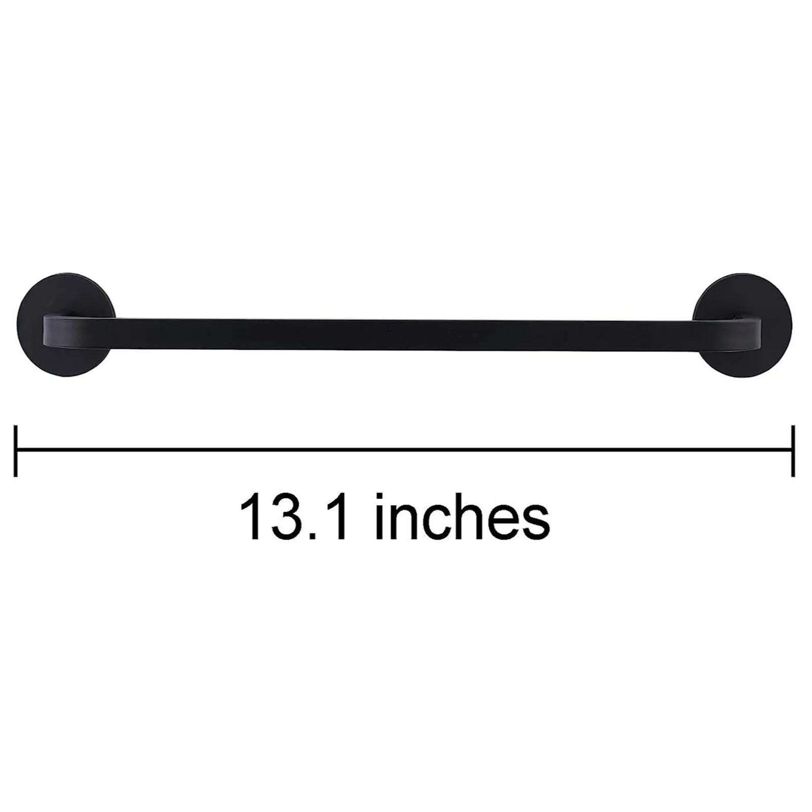 Homeowners Towel Rack Kitchen Magnetic Holder Rustproof Aluminum for Refrigerator Stove Oven Washing Machine Durable Silver