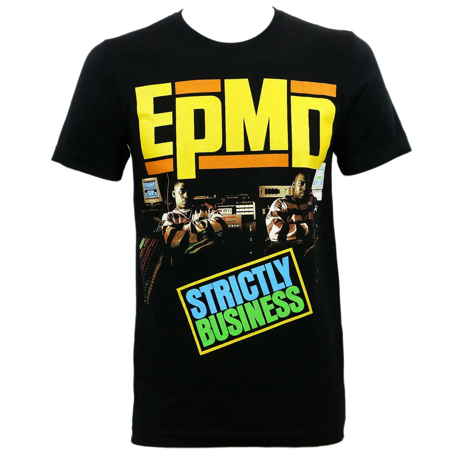 Authentic EPMD Strictly Business Album Cover Slim-Fit T-Shirt S M L XL 2XL NEW