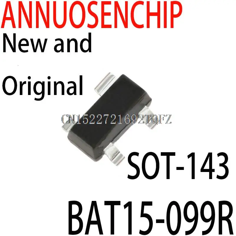 50PCS 100PCS New and Original SMD BAT15-099  SOT-143  4V 110mA 0.11A BAT15 BAT15-099R