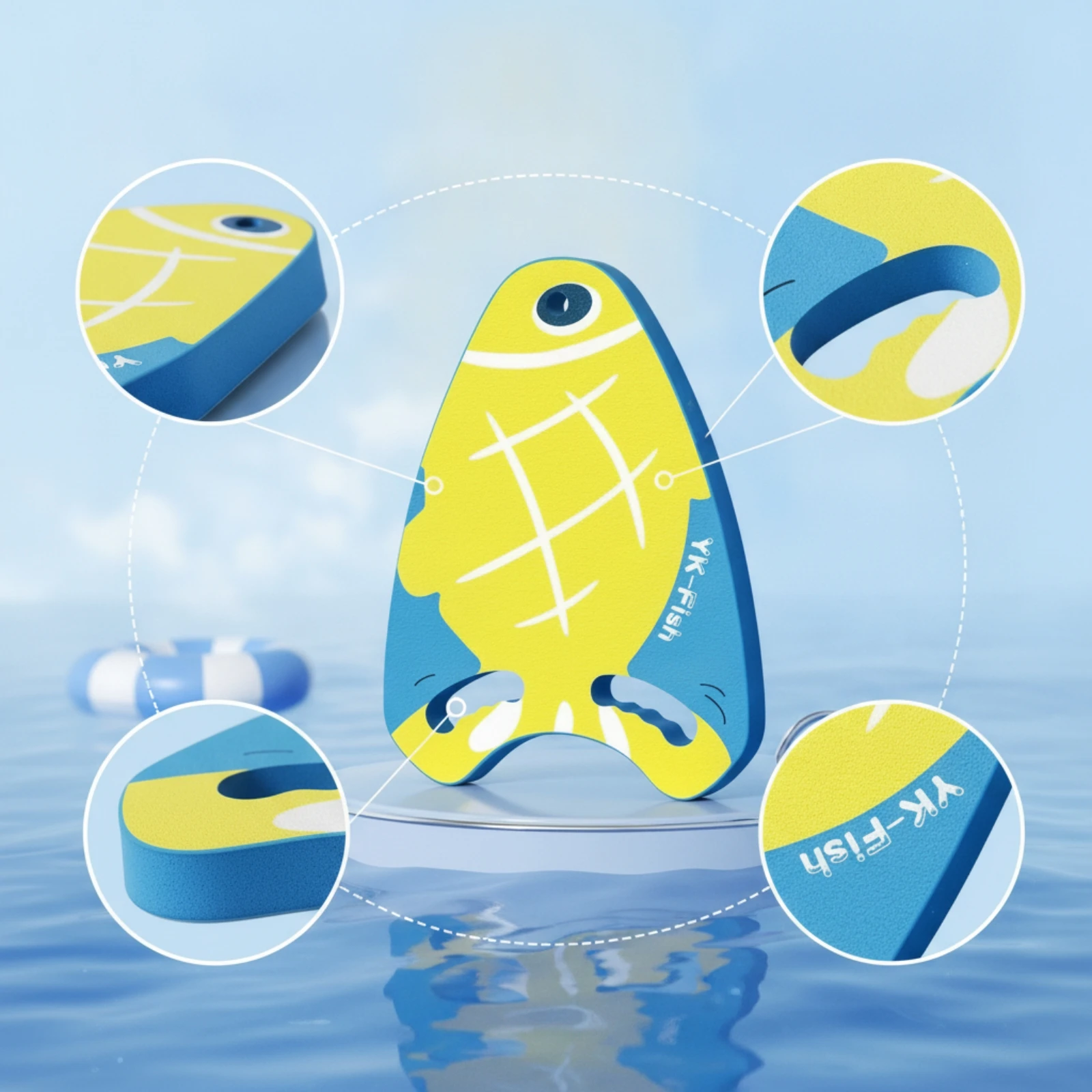 Swim Training Board Ergonomic  - Swimming Kickboard recension och pris