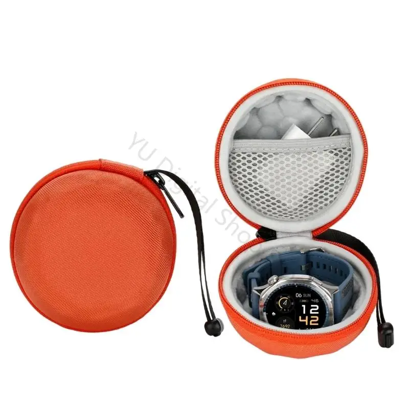 96BA Tragbare Smartwatch-Tragetasche mit Hartschale und Reißverschlüssen – Detail 4