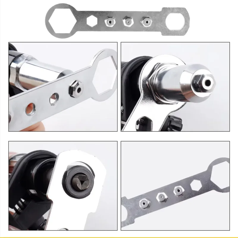 Professional Electric Rivet Nut Gun Machine Core Pull Accessories Cordless Riveting Gun Drill Adapter  Insert Nut Tools
