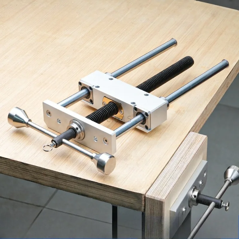 Carpentry Inertia Vise DIY Desktop Precision Heavy-duty Clamping Tool Double Link CNC Labor-saving Silk Sliding Woodworking Vise