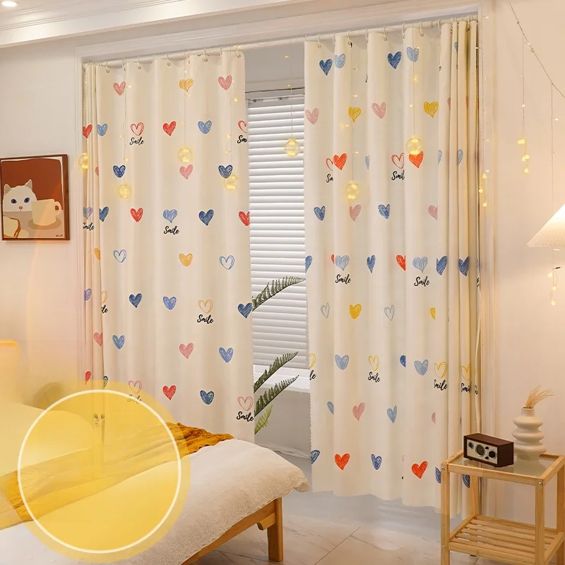 

Sunade Door Curtain Retractable Rod Installation No Drilling Home Use Bedroom Balcony Light Bloing Curtain Partition