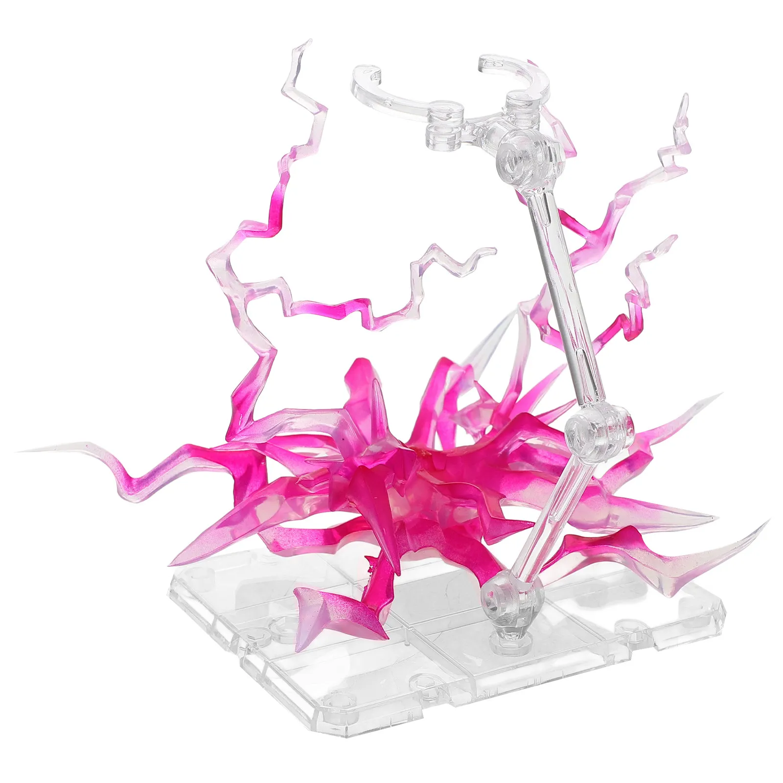 

Набор из 1 подставки для фигурок: прозрачная устойчивая база, удобное хранение, портативный держатель для полки или стойки