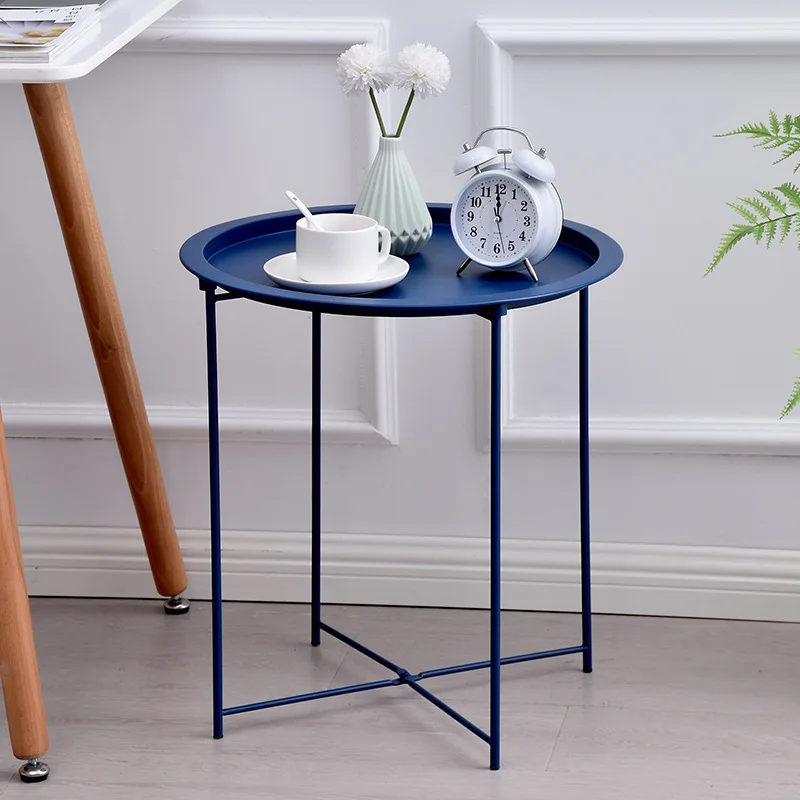 

Round Removable Coffee Tables Portable Nordic Small Service Coffee Tables Modern Models Low Bijzettafel Bedroom Furniture GG