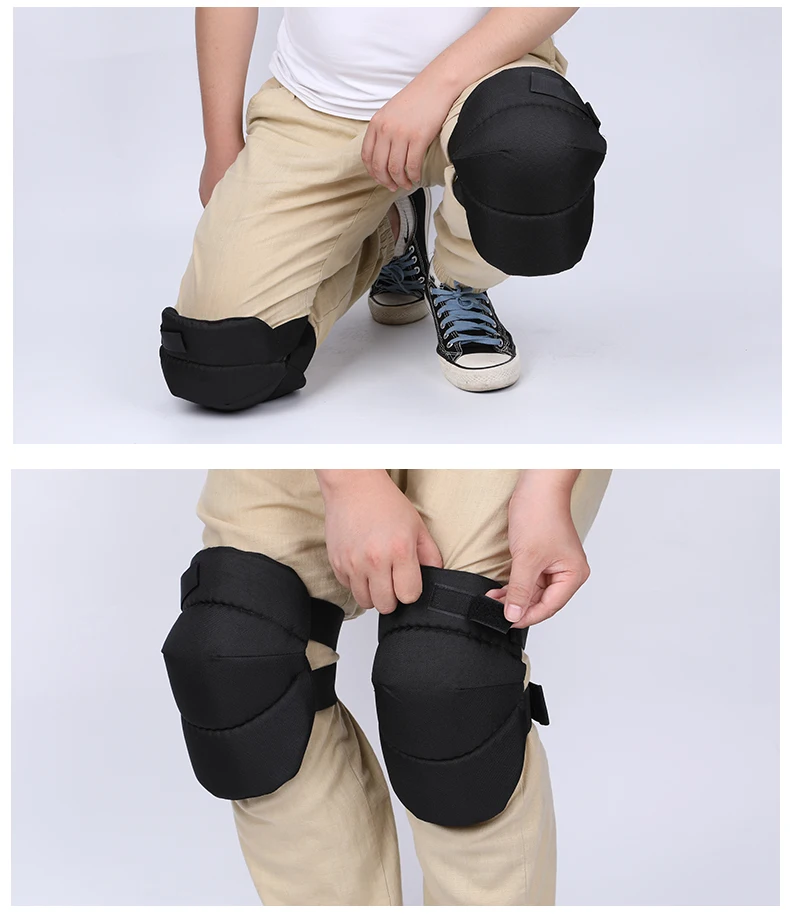 Gärtner-Knieschoner mit verstellbaren Trägern, EPE-Schaum, Einheitsgröße, 1 Paar