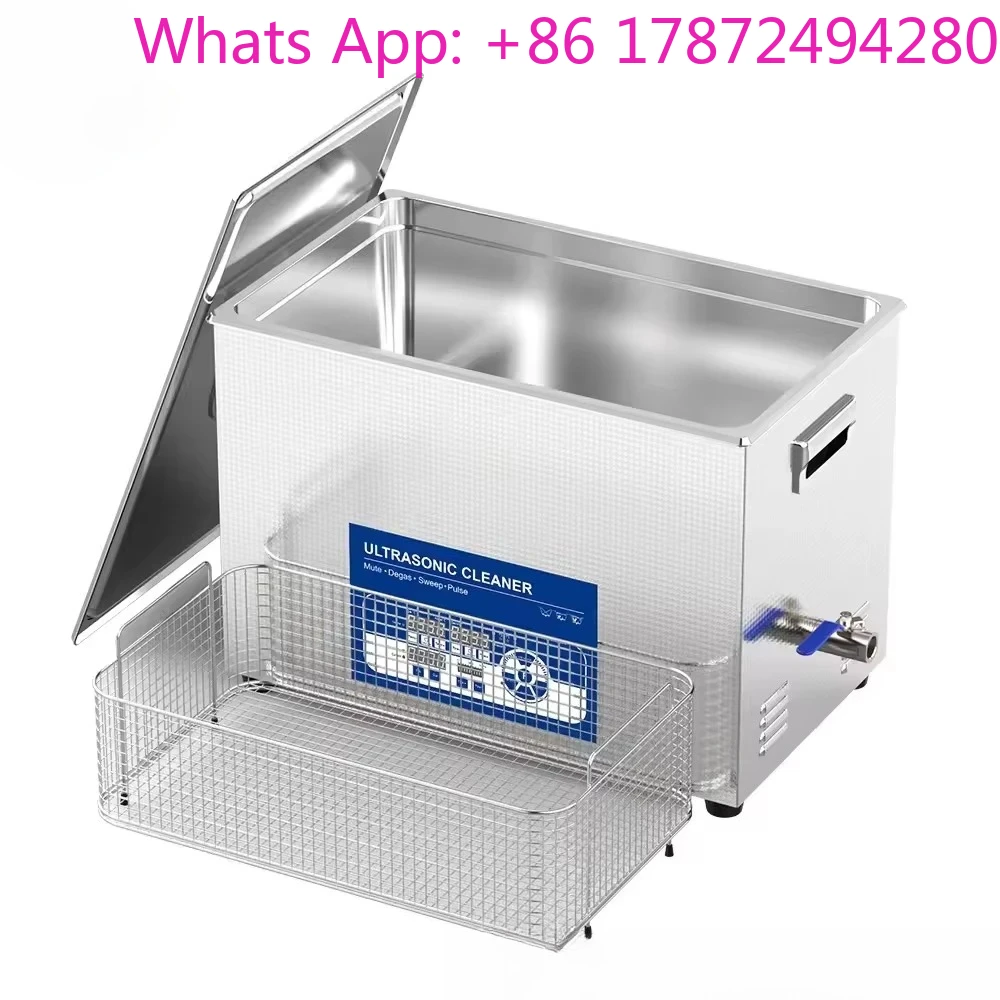 22L Dental Cleaning Equipment Lab Medical Instruments Ultrasonic Cleaner Parts with Mute Sweep Pulse Degas Power Function