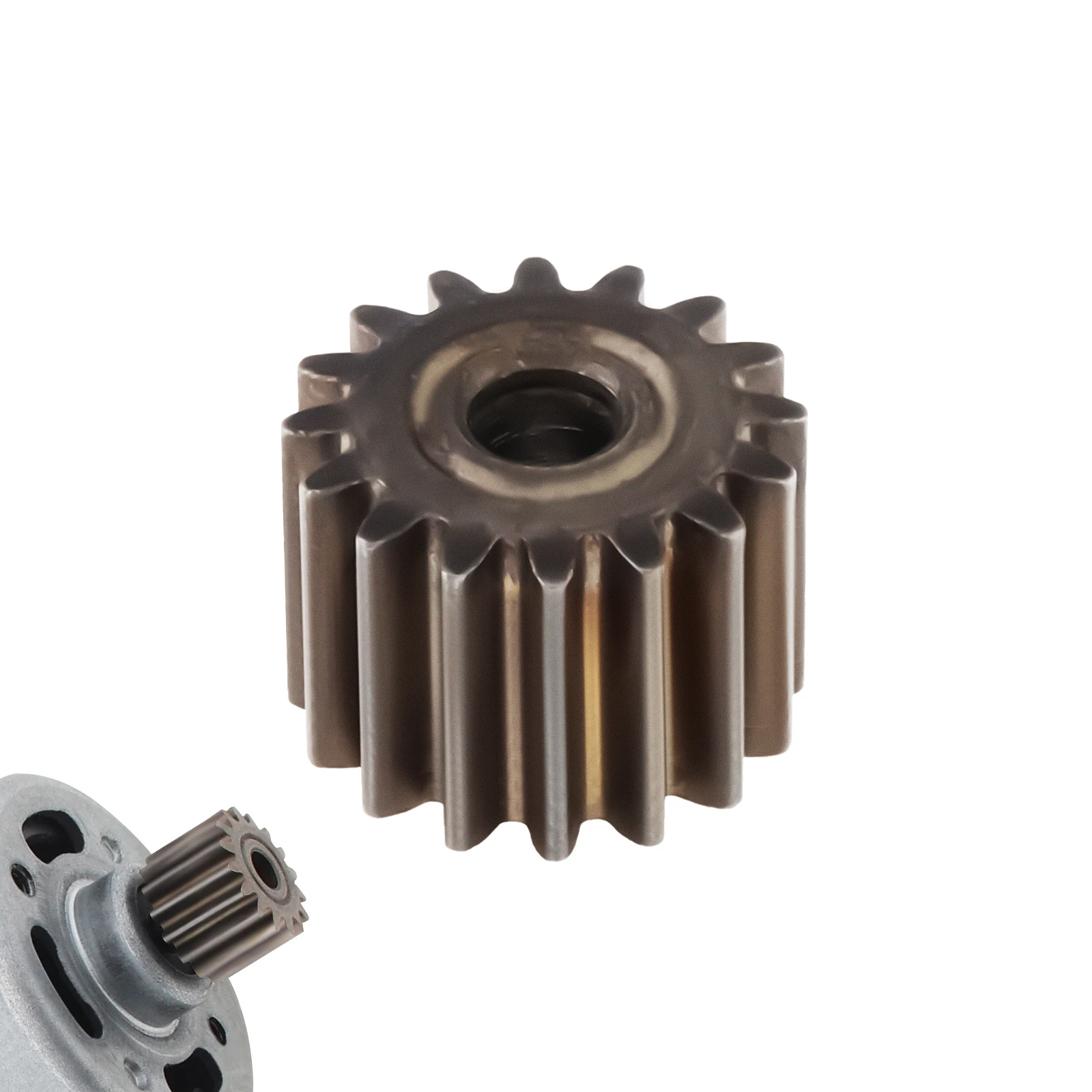 

16 Teeth RS550 DC Motor Gear 11.2mm Diameter 3.2mm Hole Diameter Replaceable Motor Gear for RS 550 DC Motor