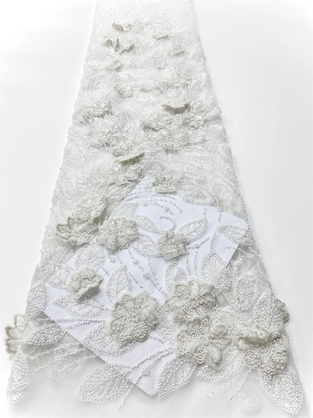 

Нигерийское кружево с вышивкой бисером, 2025 г., высокое качество, французская сетка, тюль с блестками, африканская кружевная ткань для роскошных женщин на свадьбу