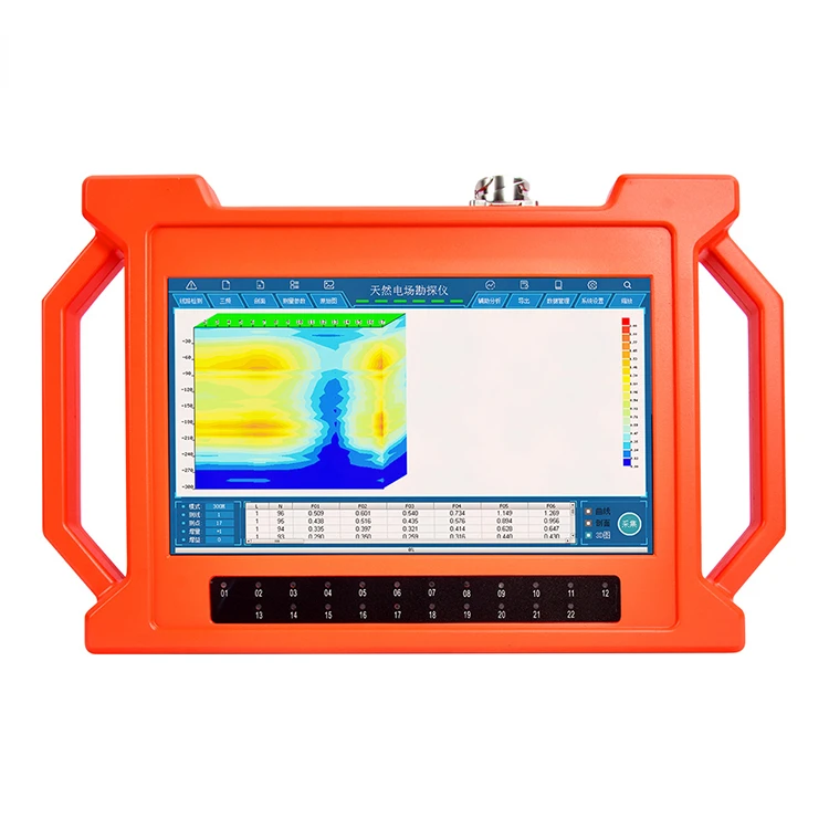GT500 Geophysical Survey Equipment 18 Channels Water Well Logging Underground Water Detector