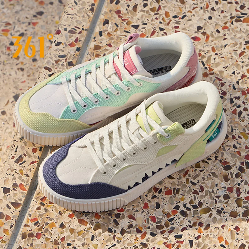 

Женская повседневная обувь на 361 градус, универсальные модные амортизирующие прочные нескользящие удобные женские кроссовки с низким берцем 682526604