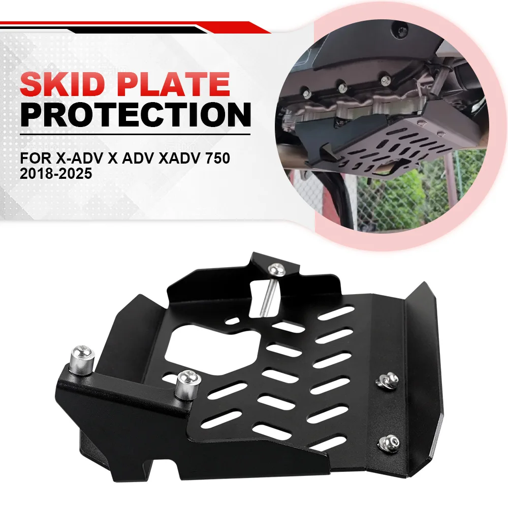 

2025 XADV750 For Honda X-ADV X ADV XADV 750 2018-2022 2023 2024 Motorcycle Skid Plate Bash Engine Guard Protection Cover NC750X